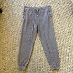 Barefoot Dreams sunbleached 100% cotton joggers. Size L. Barely worn!